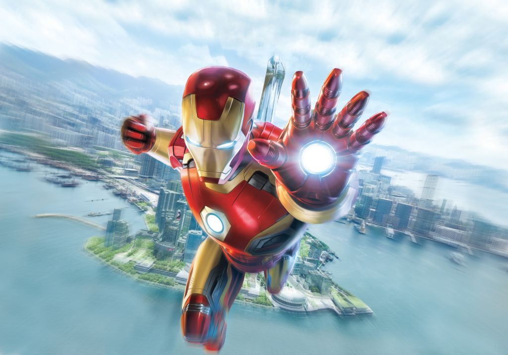 Iron Man, Iron Man Experience, Гонконгский Диснейленд, HD, 2K, 4K, 5K
