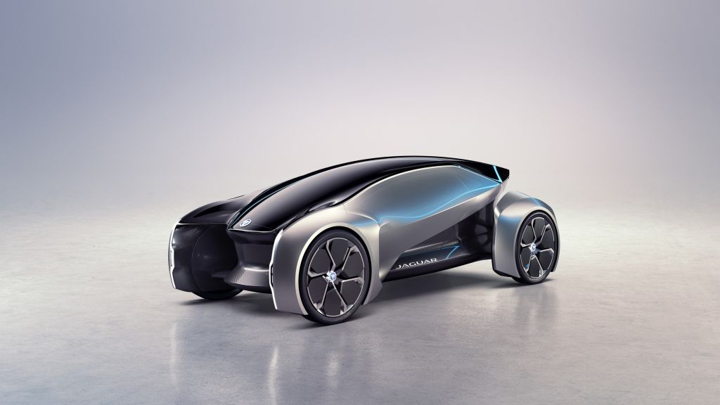 Jaguar Future-Type, Электромобиль, HD, 2K, 4K