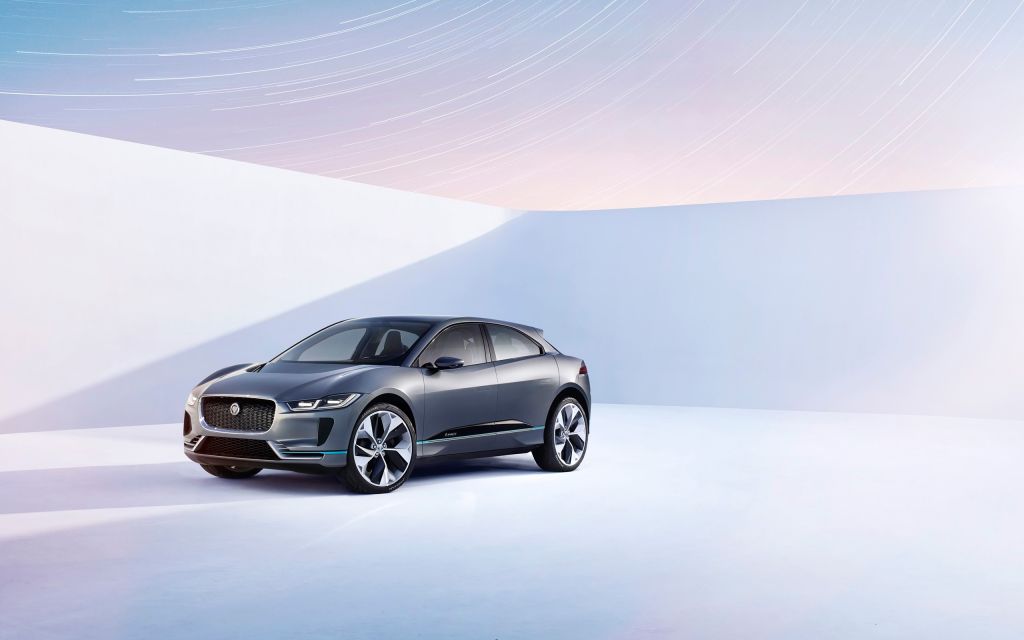 Jaguar I-Pace, Электромобили, 2018, HD, 2K