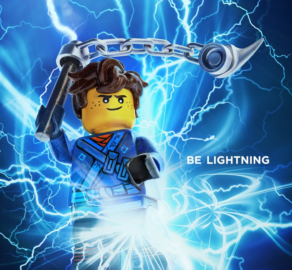 Джей, Фильм Lego Ninjago, Be Lightning, Анимация, 2017, HD, 2K