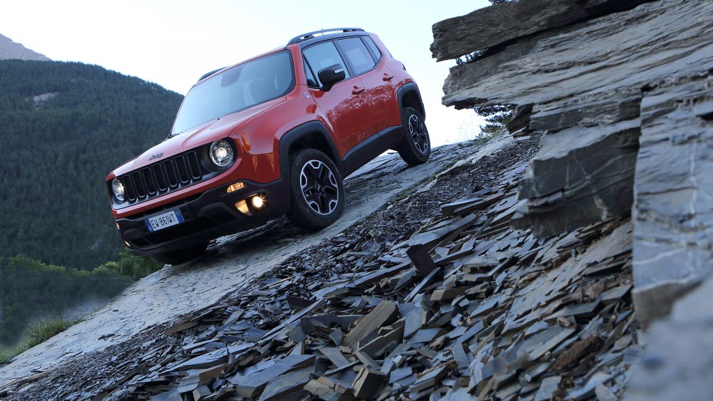 Jeep Renegade, Кроссовер, Внедорожник, 2015 Cars, Detroit, Review, Test Drive, Front, HD, 2K, 4K