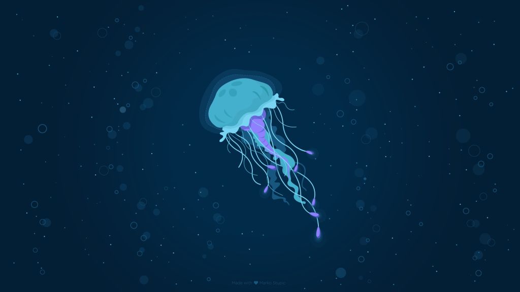 Медузы, Подводный, HD, 2K