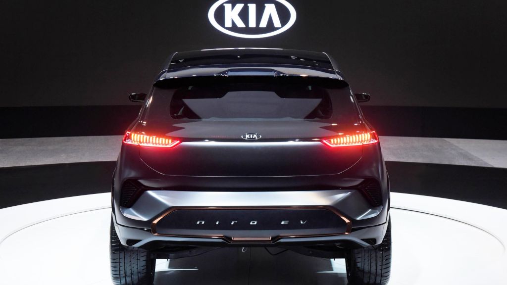 Kia Niro Ev, Ces 2018, Electric Car, HD, 2K, 4K