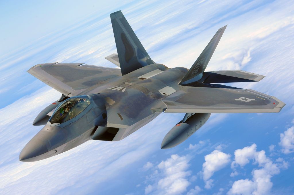 Lockheed Martin F-22 Raptor, Самолет-Невидимка, Ввс Сша, HD, 2K, 4K