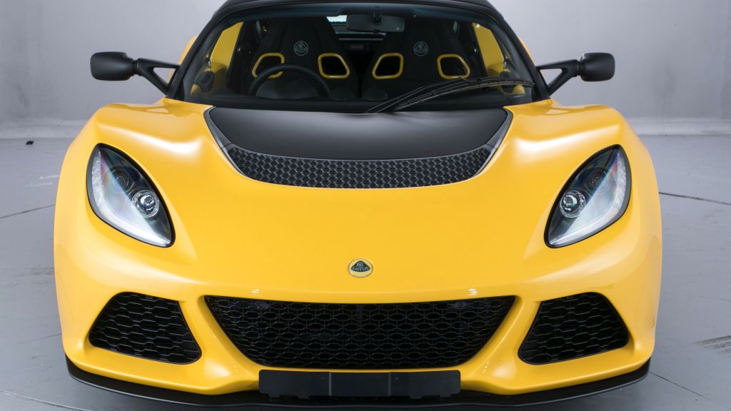 Lotus Exige S Club Racer, Суперкар, Желтый, HD, 2K, 4K