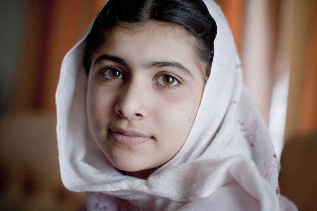Малала Юсуфзай, Пакистанский Активист, Лауреат Нобелевской Премии, HD, 2K