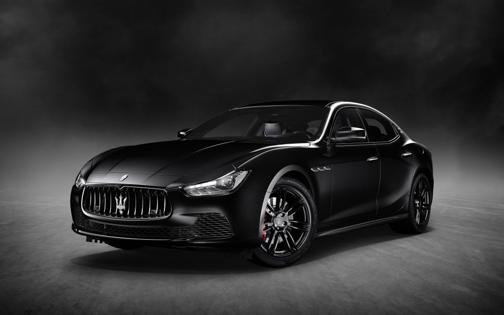 Maserati Ghibli Nerissimo, Black Edition, 2017 Г., HD, 2K, 4K