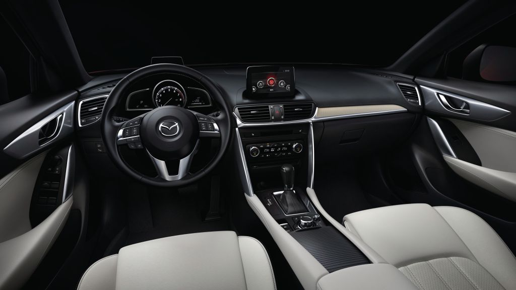 Mazda Cx-4, Пекинский Автосалон 2016, Auto China 2016, Интерьер, HD, 2K, 4K