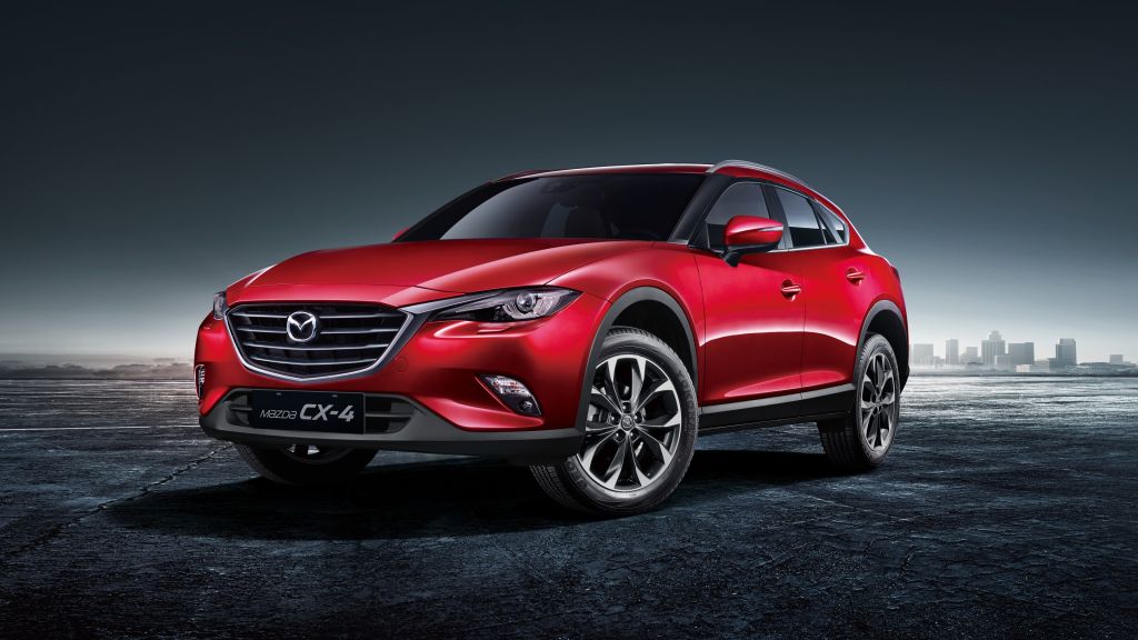 Mazda Cx-4, Beijing Motor Show 2016, Auto China 2016, Кроссовер, Красный, HD, 2K, 4K