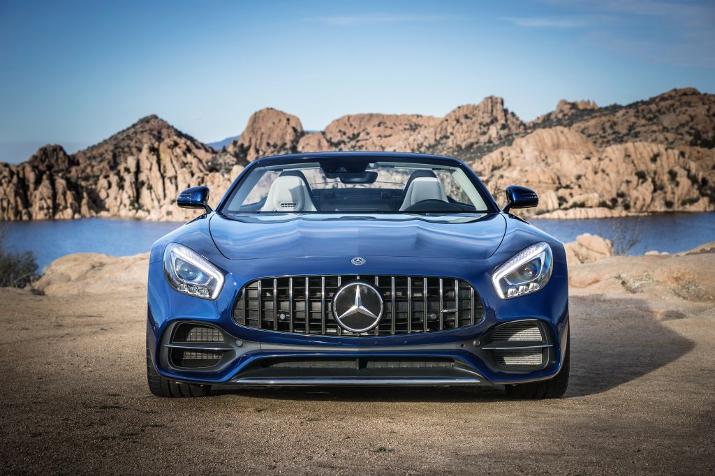 Родстер Mercedes-Amg Gt, 2018, 4К, HD, 2K, 4K