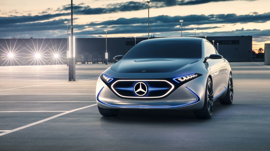 Mercedes-Benz Concept Eq, Электромобиль, HD, 2K, 4K