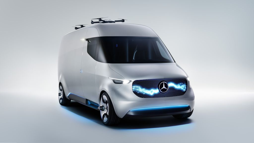 Mercedes-Benz Sprinter Vision Van, Electric Car, HD, 2K, 4K, 5K, 8K