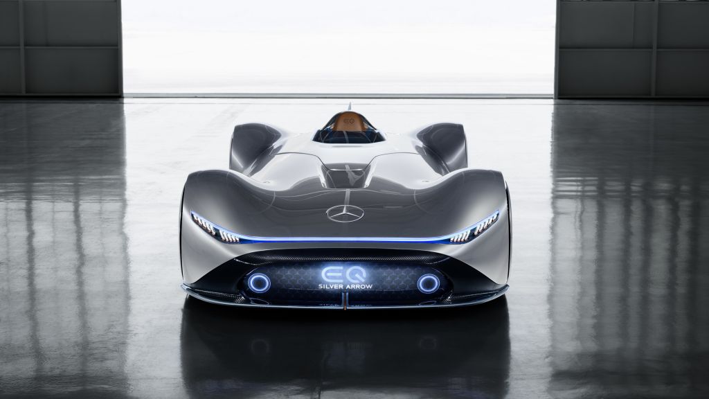 Mercedes-Benz Vision Eq Silver Arrow, Электромобили, Автомобили 2018, Суперкар, HD, 2K, 4K
