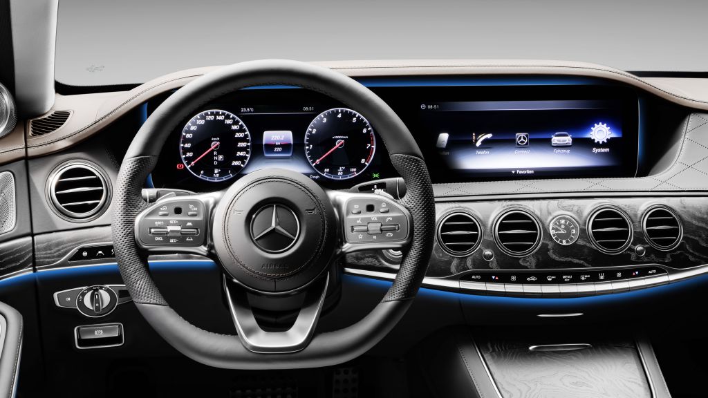 Mercedes-Benz W222 S-Class Facelift, Автомобили 2018, HD, 2K, 4K, 5K, 8K