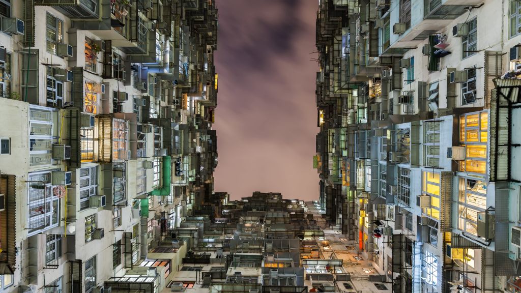 National Geographics, Жизнь В Коробке, Квартира, Единицы, Гонконг, HD, 2K, 4K