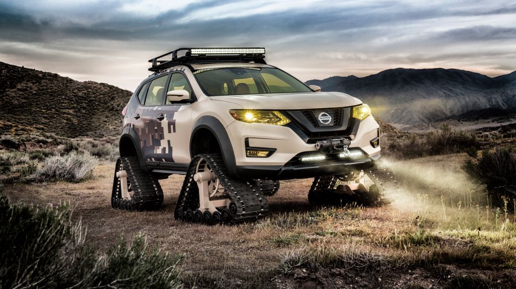 Проект Nissan Rogue Trail Warrior, Концепт-Кары, 2017, HD, 2K