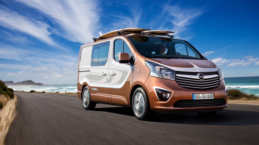 Opel Vivaro Surf, Франкфуртский Автосалон 2015, Iaa 2015, HD, 2K, 4K