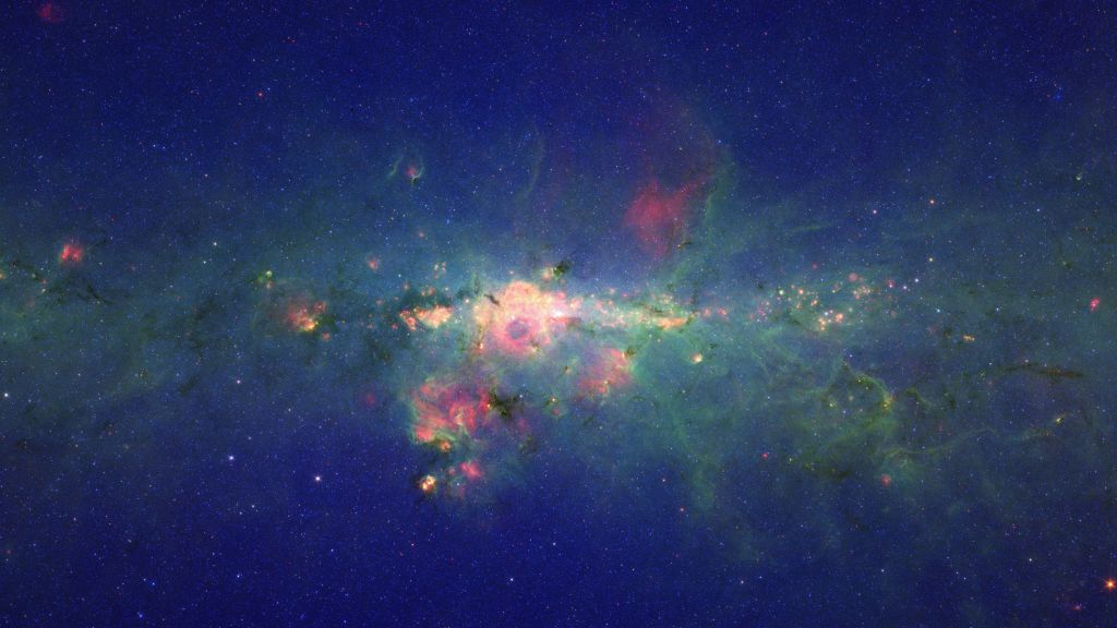 Туманность Пион, Wr 102Ka, Звезда Пион, Млечный Путь, Космический Телескоп Spitzer, HD, 2K, 4K, 5K, 8K