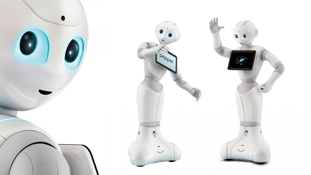 Робот Пеппер: Интеллектуальный Робот, Softbank, Робот Альдебаран, HD, 2K, 4K, 5K