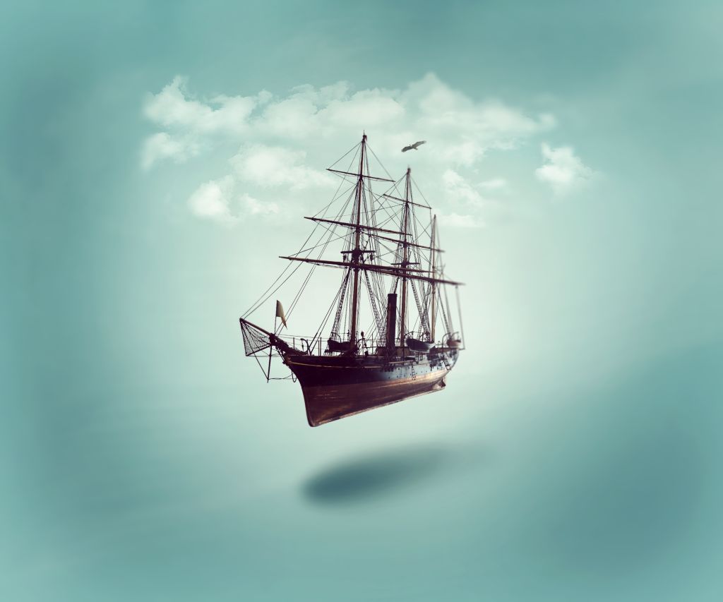 Пиратский Корабль, HD, 2K