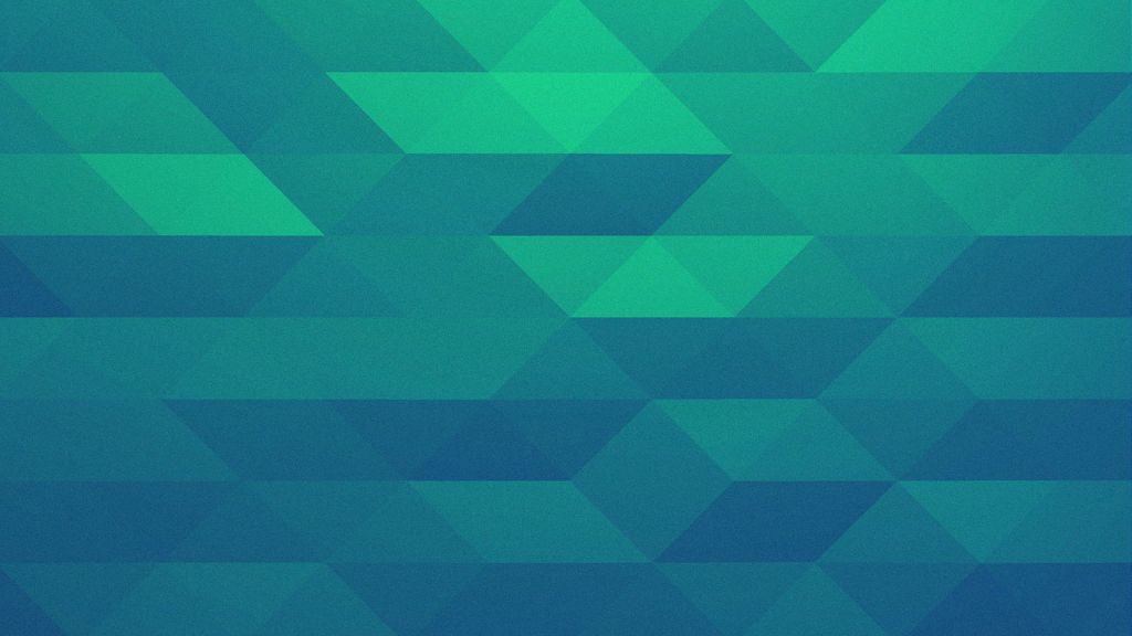 Полигон, Треугольники, Зеленый, HD, 2K, 4K