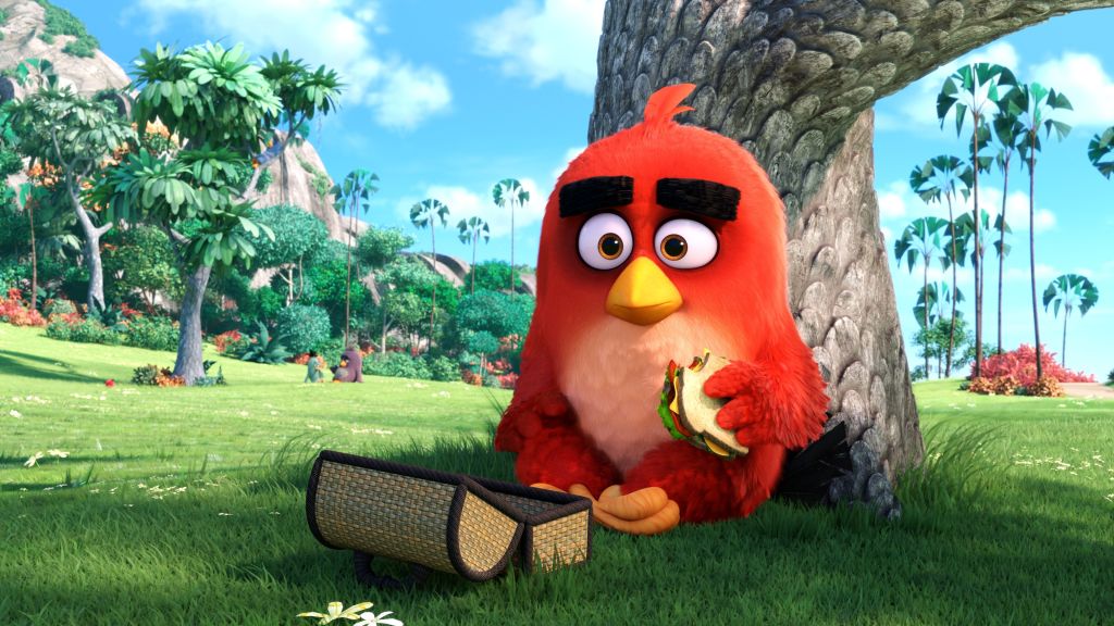 Красные, Angry Birds, 2016, HD, 2K, 4K