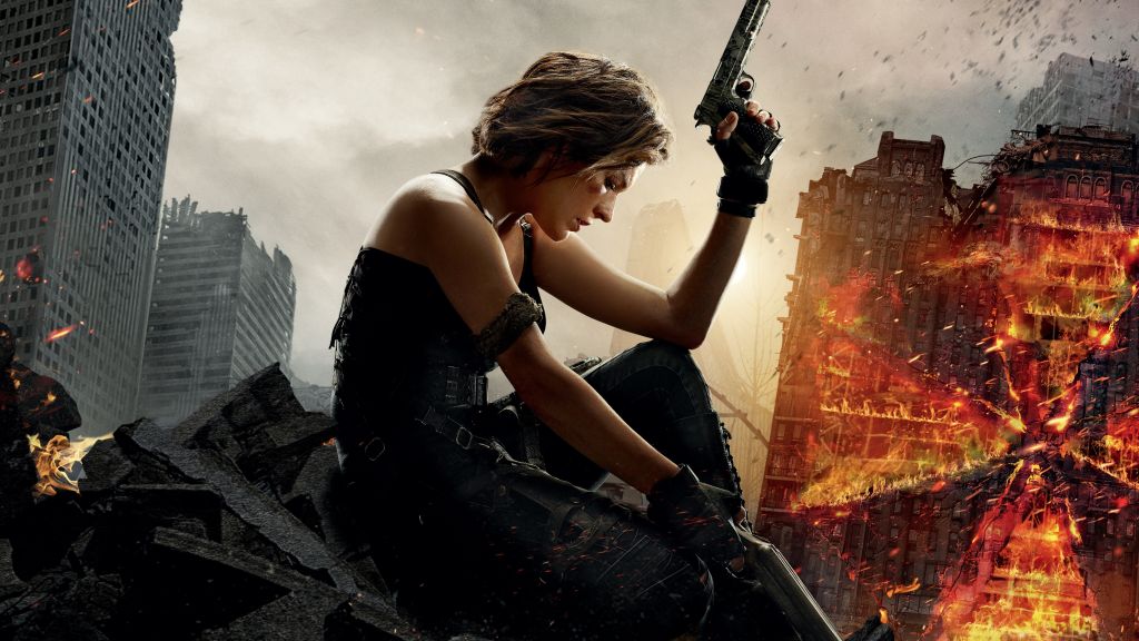 Resident Evil: The Final Chapter, Милла Йовович, Оружие, Лучшие Фильмы, HD, 2K, 4K, 5K