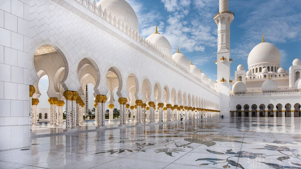 Мечеть Шейха Зайда, Абу-Даби, HD, 2K, 4K