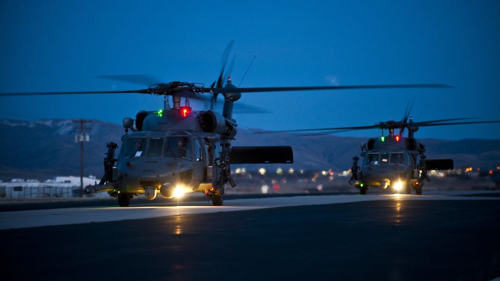 Sikorsky Uh-60 Black Hawk, Вертолет, Сша. Воздушные Силы, HD, 2K, 4K