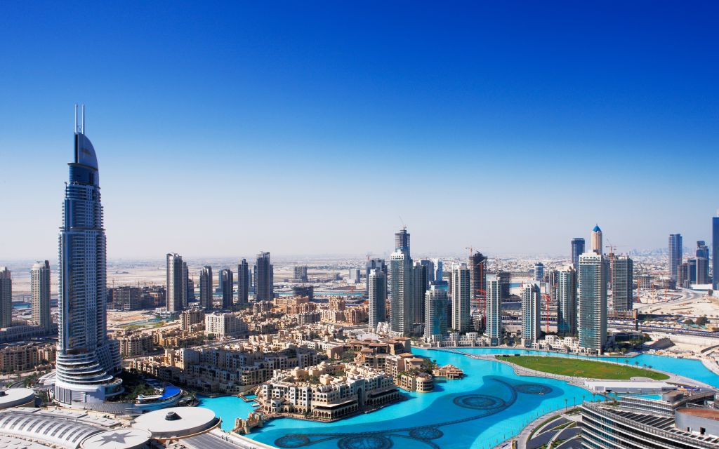Небоскреб, Downtown, Dubai, HD, 2K