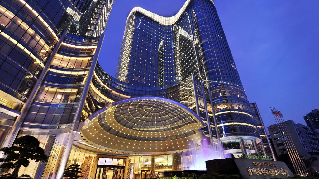 Sofitel Hotel, Гуанчжоу, Китай, Лучшие Отели, Туризм, Путешествия, Курорт, Бронирование, Отдых, HD, 2K
