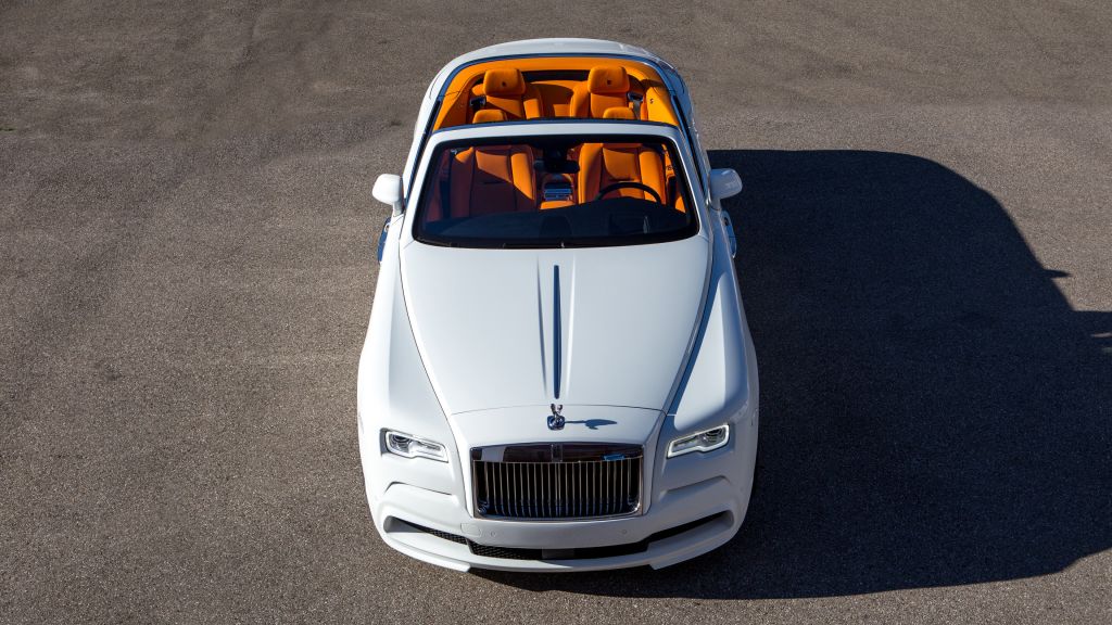 Spofec Rolls-Royce Dawn, Белый, Роскошные Автомобили, HD, 2K, 4K
