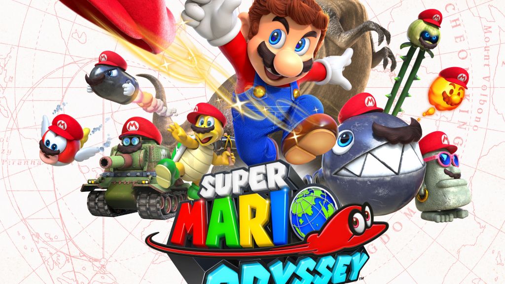 Super Mario Odyssey, Постер, E3 2017, HD, 2K, 4K, 5K
