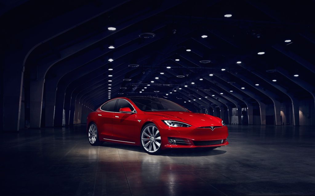 Tesla Model S P90D, Электромобиль, Tesla Motors, HD, 2K