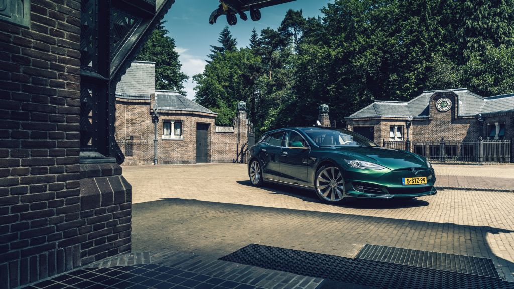 Tesla Model S Shooting Brake, 2018 Cars, Электромобиль, HD, 2K, 4K, 5K