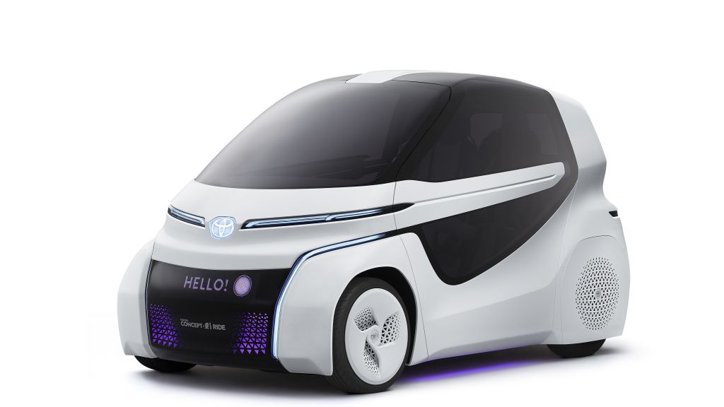 Toyota Concept-I Ride, Электромобили, HD, 2K, 4K