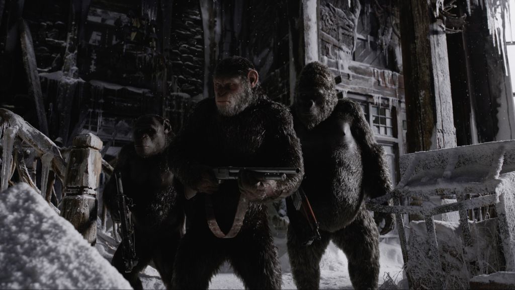 Война За Планету Обезьян, Gorilla, Snow, HD, 2K