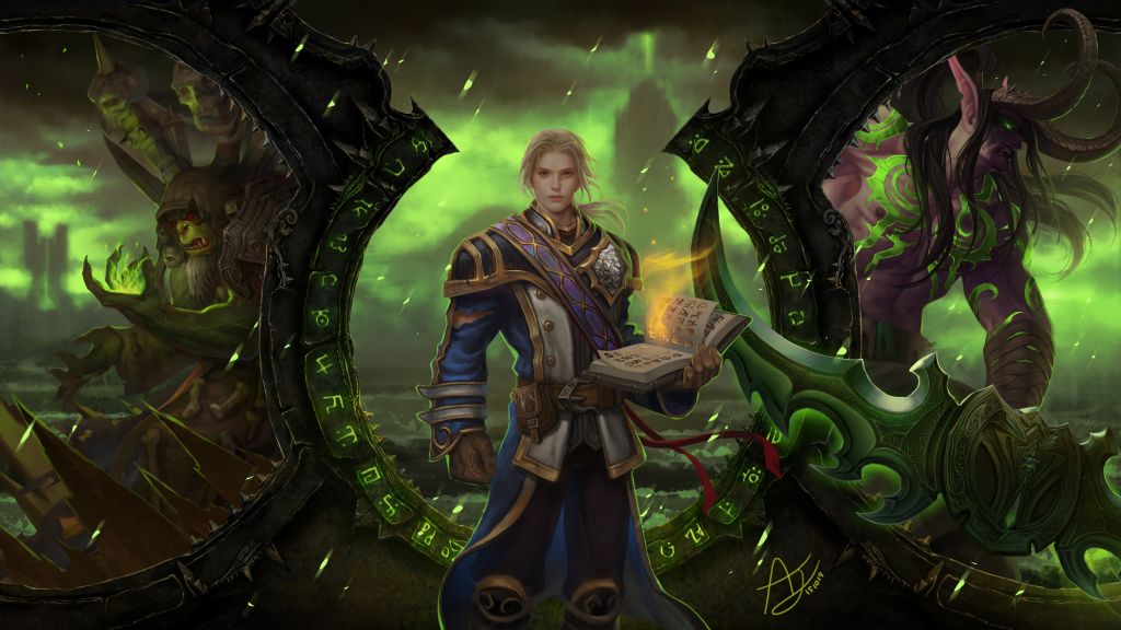 World Of Warcraft: Legion, Mmorpg, Лучшая Игра, Фэнтези, Пк, HD, 2K, 4K, 5K