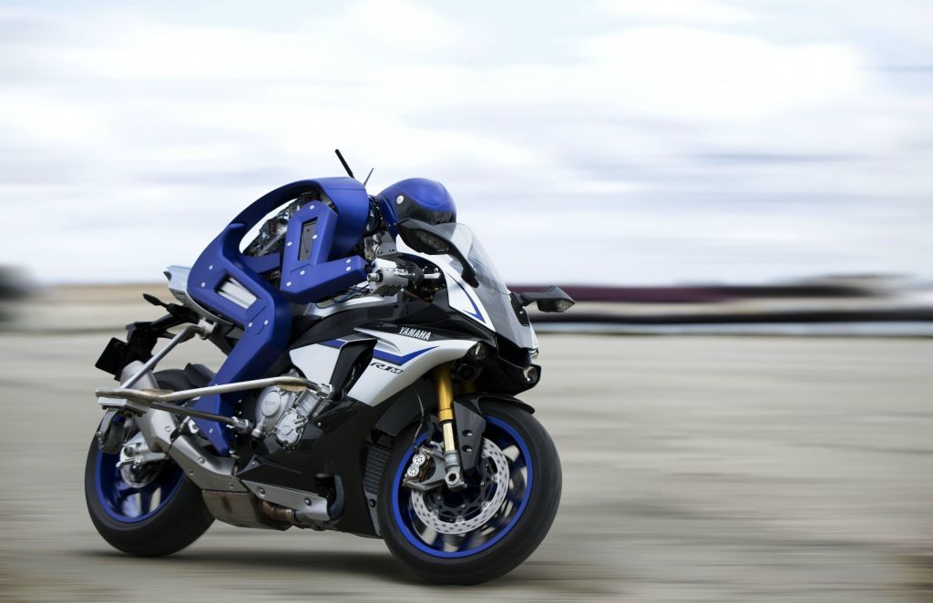 Yamaha Motobot, Спортивный Мотоцикл, Робот, HD, 2K, 4K